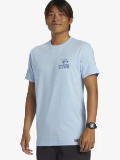Quiksilver Tees|Hi Natural Resources T-Shirt Clear Sky