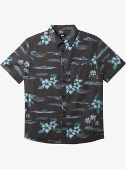 Quiksilver Shirts & Polos|Hi Paradise Airways Short Sleeve Shirt Tarmac