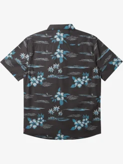 Quiksilver Shirts & Polos|Hi Paradise Airways Short Sleeve Shirt Tarmac