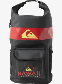 Quiksilver Backpacks & Bags|Hi Sea Stash Roll-Top Surf Backpack Black