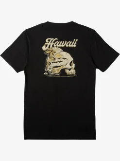 Quiksilver Tees|Hi Water On The Brain T-Shirt Black