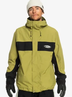 Quiksilver Snow Jackets|High Altitude Gore-Tex® Technical Snow Jacket Green Olive