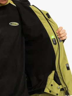 Quiksilver Snow Jackets|High Altitude Gore-Tex® Technical Snow Jacket Green Olive