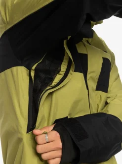 Quiksilver Snow Jackets|High Altitude Gore-Tex® Technical Snow Jacket Green Olive