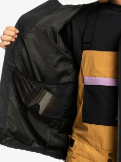 Quiksilver Snow Jackets|High In The Hood Technical Snow Jacket True Black