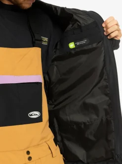 Quiksilver Snow Jackets|High In The Hood Technical Snow Jacket True Black
