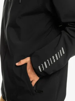 Quiksilver Snow Jackets|High In The Hood Technical Snow Jacket True Black