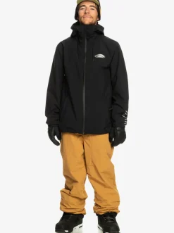 Quiksilver Snow Jackets|High In The Hood Technical Snow Jacket True Black