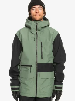 Quiksilver Snow Jackets|Highline Pro Sammy Carlson 3L Gore-Tex® Technical Snow Jacket Laurel Wreath