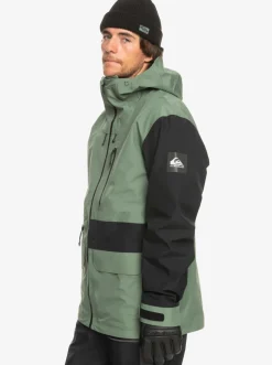 Quiksilver Snow Jackets|Highline Pro Sammy Carlson 3L Gore-Tex® Technical Snow Jacket Laurel Wreath