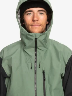 Quiksilver Snow Jackets|Highline Pro Sammy Carlson 3L Gore-Tex® Technical Snow Jacket Laurel Wreath