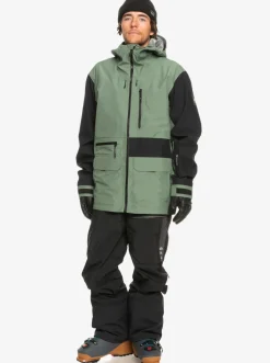 Quiksilver Snow Jackets|Highline Pro Sammy Carlson 3L Gore-Tex® Technical Snow Jacket Laurel Wreath