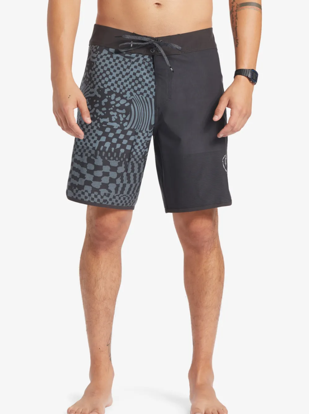Quiksilver Boardshorts|Highline Scallop 19" Boardshorts Tarmac