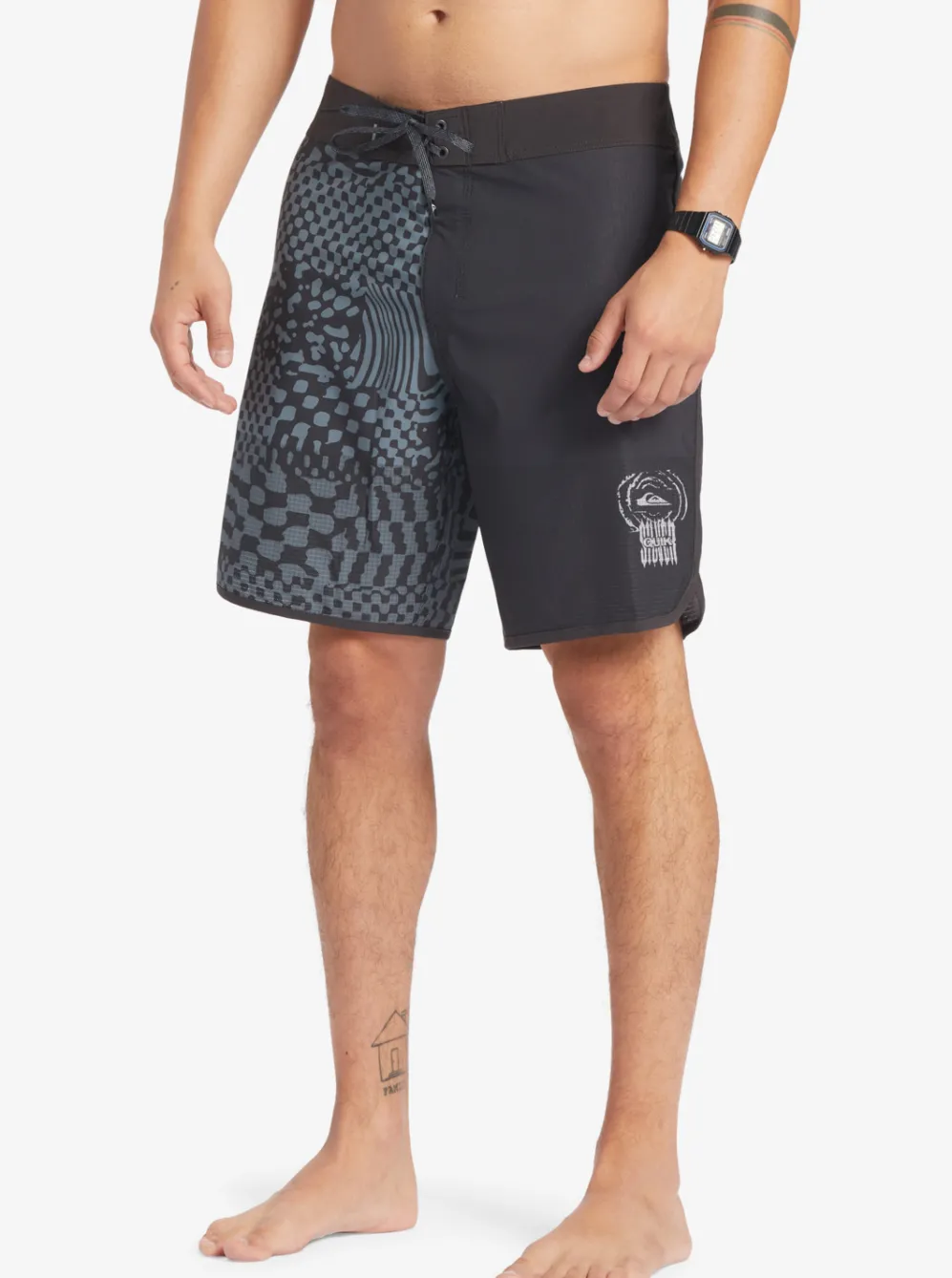 Quiksilver Boardshorts|Highline Scallop 19" Boardshorts Tarmac