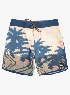 Quiksilver Boardshorts|Highline Scallop 19" Boardshorts Pastel Turquoise