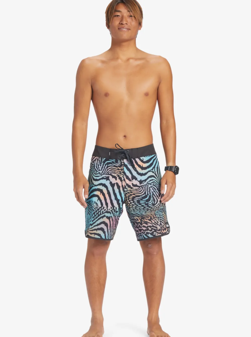 Quiksilver Boardshorts|Highline Scallop 19" Boardshorts Tarmac