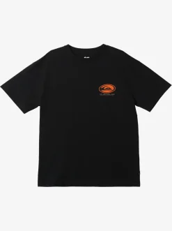 Quiksilver Tees|Honeycomb Short Sleeve Stn T-Shirt Black