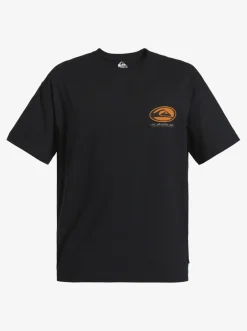 Quiksilver Tees|Honeycomb Short Sleeve Stn T-Shirt Black