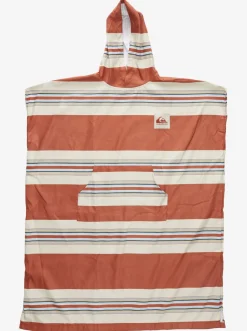 Quiksilver Towels|Hoody Microfiber Hooded Poncho Towel Baked Clay