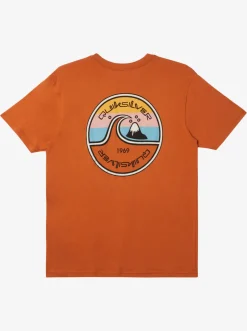 Quiksilver Tees|In The Groove T-Shirt Mango