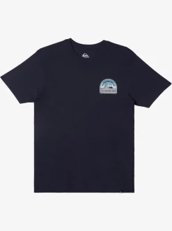 Quiksilver Tees|In The Groove T-Shirt Navy Blazer
