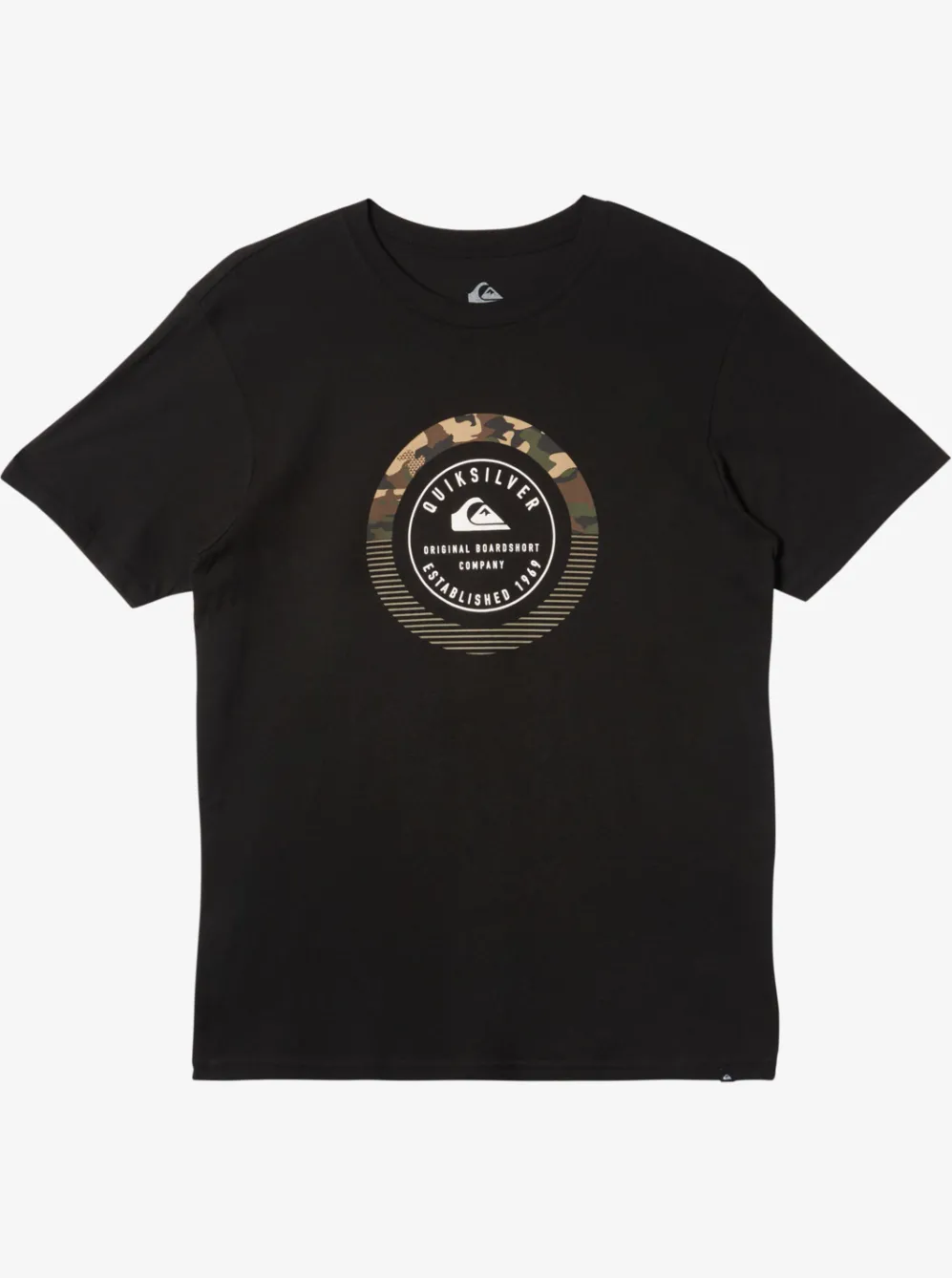 Quiksilver Tees|Insta Fill T-Shirt Black