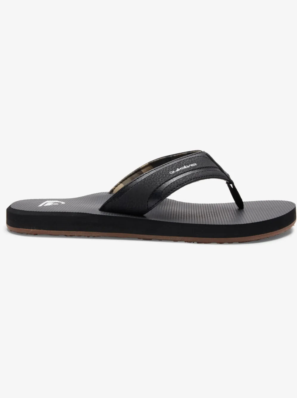 Quiksilver Sandals|Island Oasis Sandals Black/Black/Brown