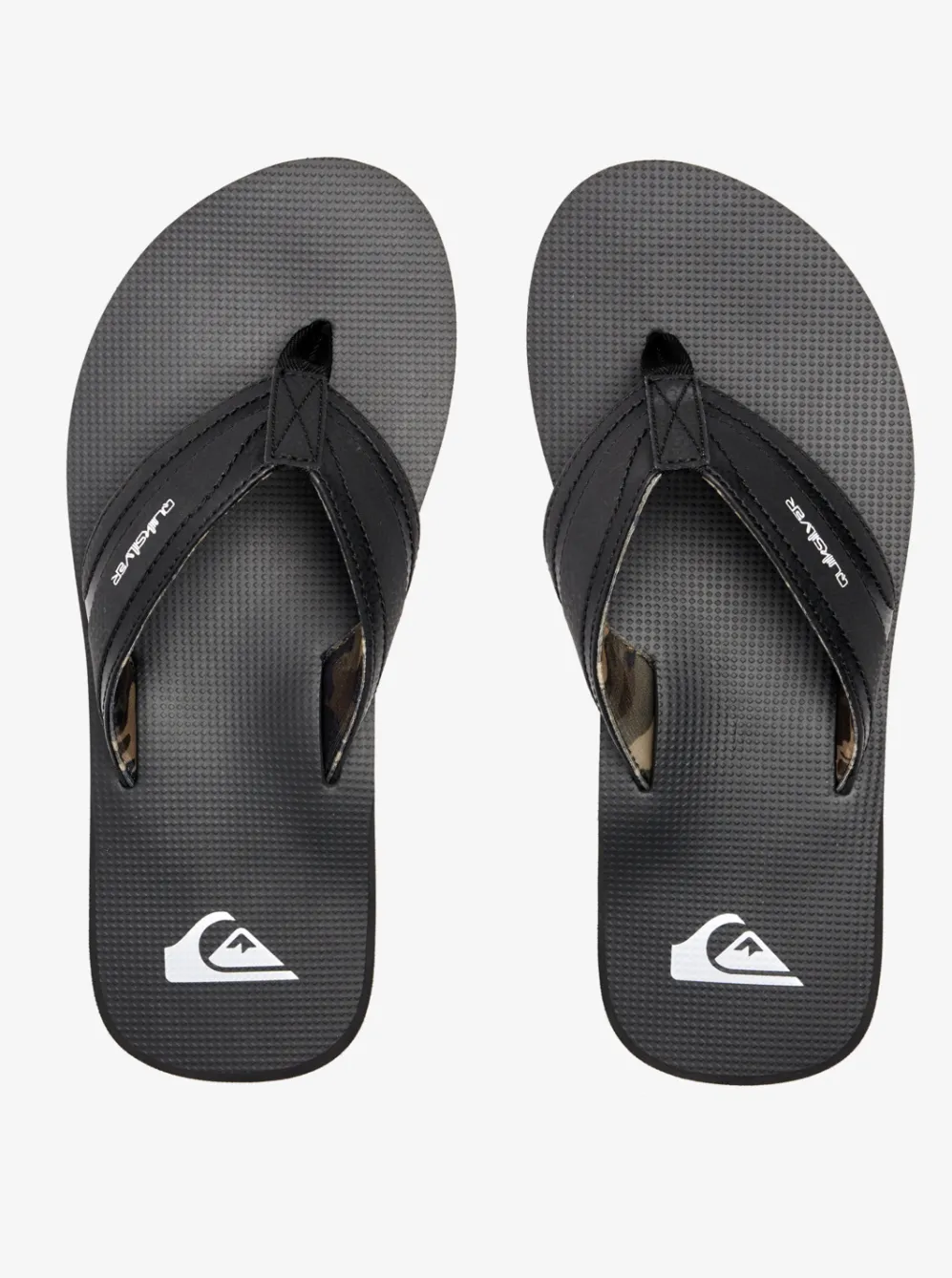 Quiksilver Sandals|Island Oasis Sandals Black/Black/Brown
