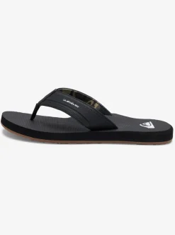 Quiksilver Sandals|Island Oasis Sandals Black/Black/Brown