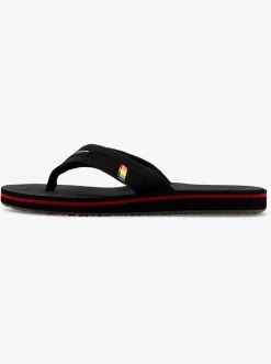 Quiksilver Sandals|Island Oasis Squish Sandals Black 1