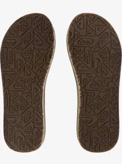 Quiksilver Sandals|Island Oasis Squish Sandals Black 2