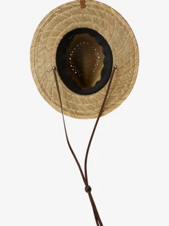 Quiksilver Hats|Jettyside Straw Lifeguard Hat Natural