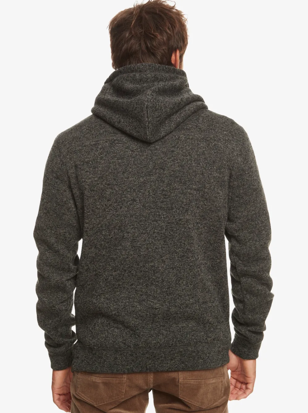 Quiksilver Sweatshirts & Hoodies|Keller Fleece Top Dark Grey Heather