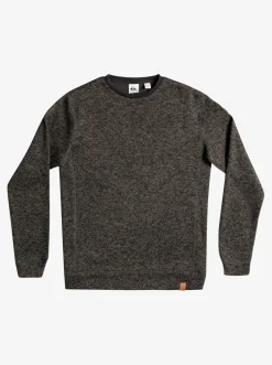 Quiksilver Sweatshirts & Hoodies|Keller Sweatshirt Dark Grey Heather