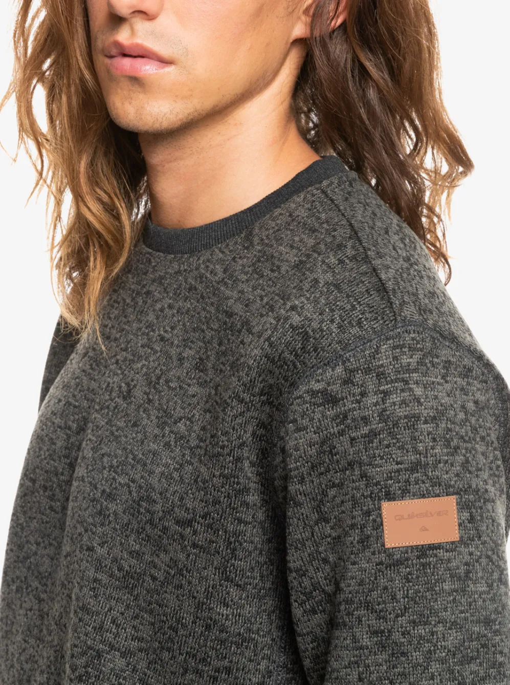 Quiksilver Sweatshirts & Hoodies|Keller Sweatshirt Dark Grey Heather