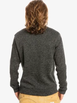 Quiksilver Sweatshirts & Hoodies|Keller Sweatshirt Dark Grey Heather