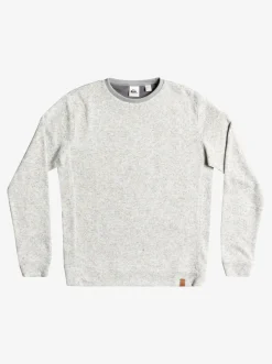 Quiksilver Sweatshirts & Hoodies|Keller Sweatshirt Light Grey Heather
