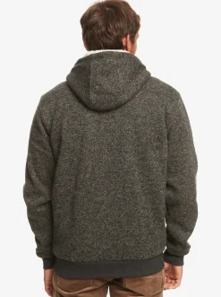 Quiksilver Shirts & Polos|Keller Zip-Up Hoodie Dark Grey Heather