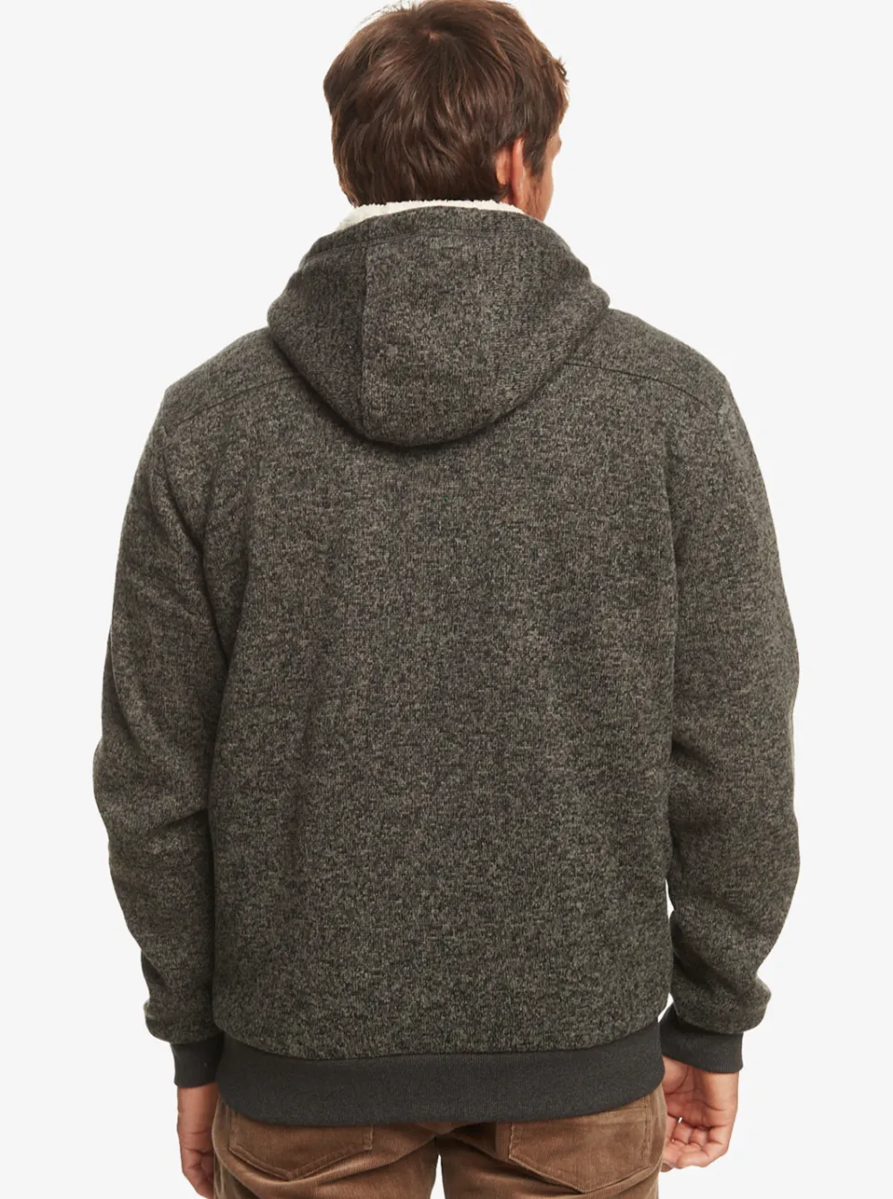 Quiksilver Shirts & Polos|Keller Zip-Up Hoodie Dark Grey Heather
