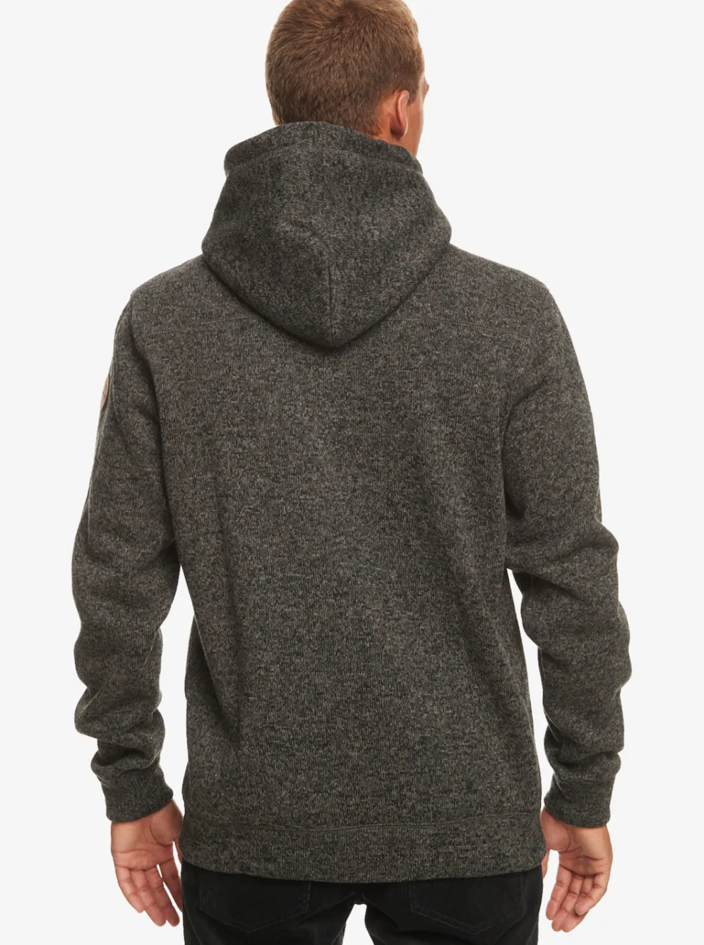 Quiksilver Sweatshirts & Hoodies|Keller Zip-Up Hoodie Dark Grey Heather