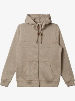 Quiksilver Sweatshirts & Hoodies|Keller Zip-Up Hoodie Goat Heather