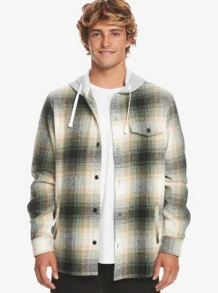 Quiksilver Shirts & Polos|Kinloss Long Sleeve Hooded Shirt Laurel Kinloss