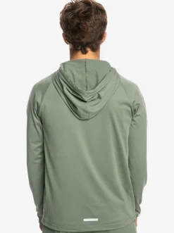 Quiksilver Sweatshirts & Hoodies|Knit Training Technical Zip-Up Hoodie Laurel Wreath