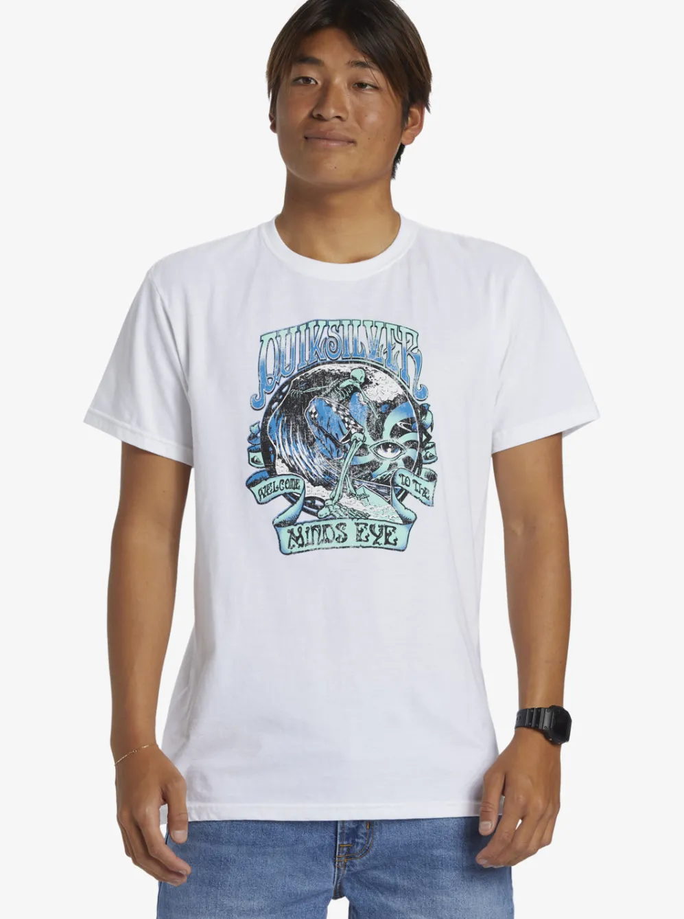 Quiksilver Tees|Land Down Under T-Shirt White