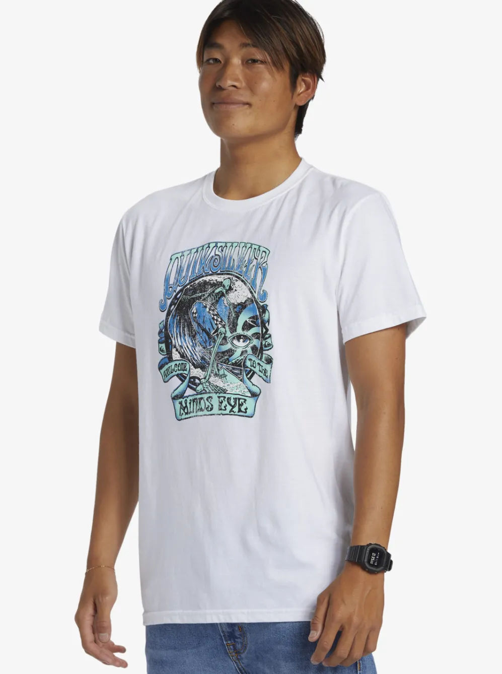 Quiksilver Tees|Land Down Under T-Shirt White