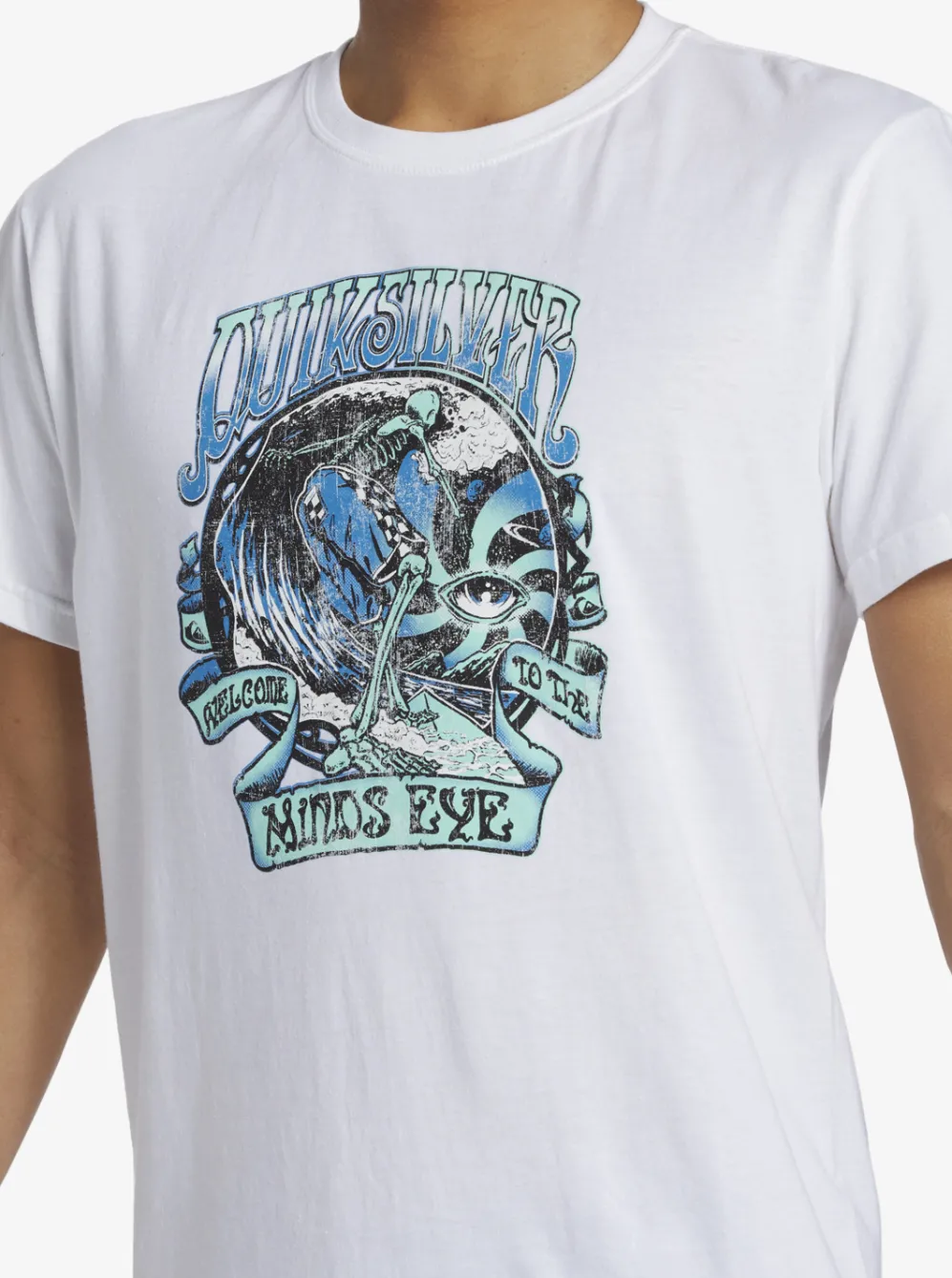 Quiksilver Tees|Land Down Under T-Shirt White