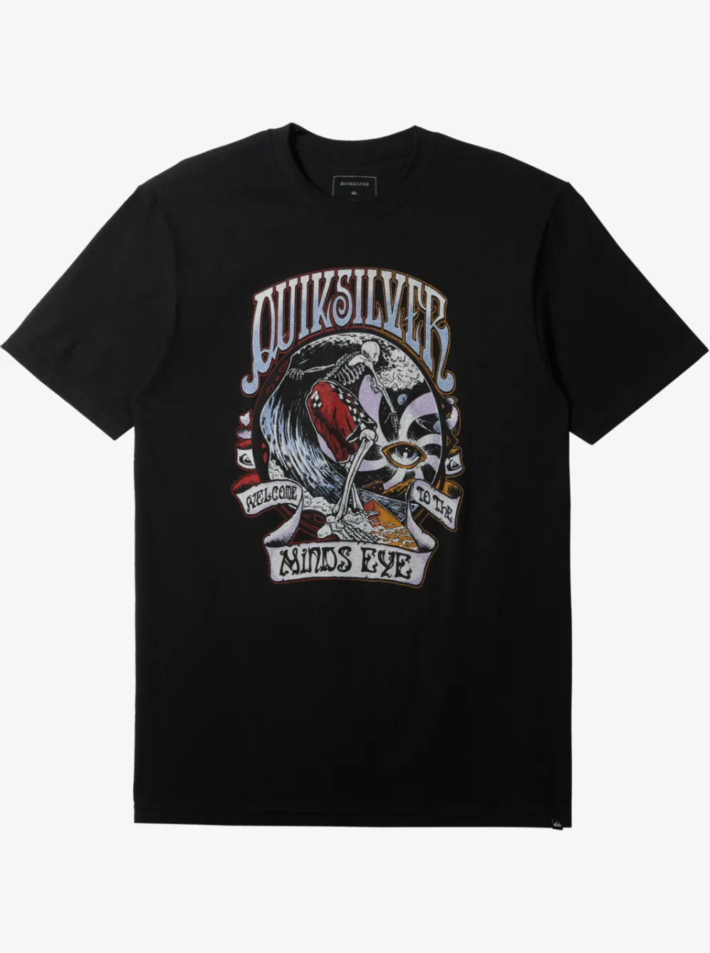 Quiksilver Tees|Land Down Under T-Shirt Black
