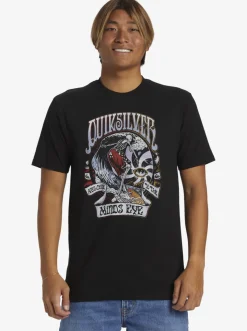 Quiksilver Tees|Land Down Under T-Shirt Black