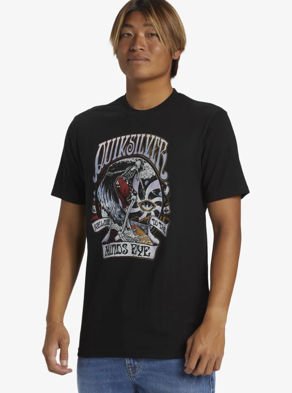 Quiksilver Tees|Land Down Under T-Shirt Black