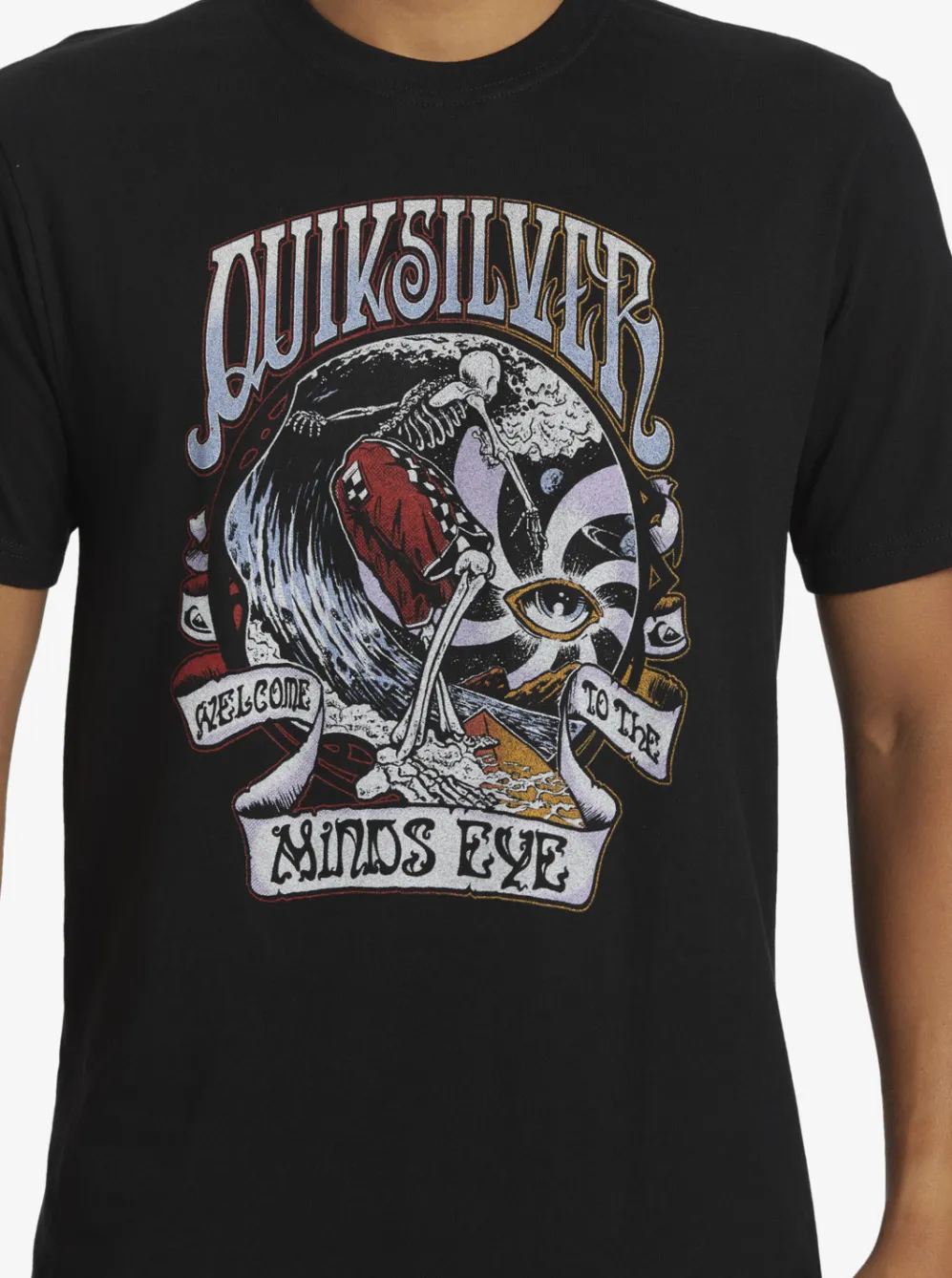 Quiksilver Tees|Land Down Under T-Shirt Black